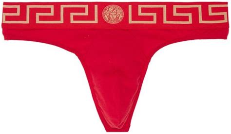 versace greca border thong|Underwear Collection .